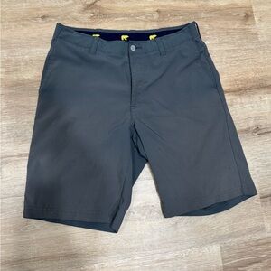 Golf Classic Charcoal Men's Flat Front Shorts